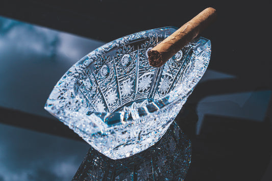 Popielniczka kryształowa