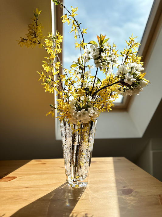 Victoria crystal vase