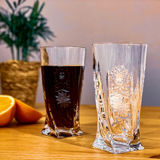 Kryształowe szklanki Edvina