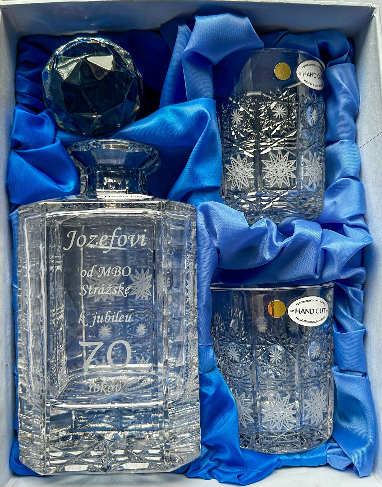 Trio set Eliška &amp; Frederik – with custom engraving
