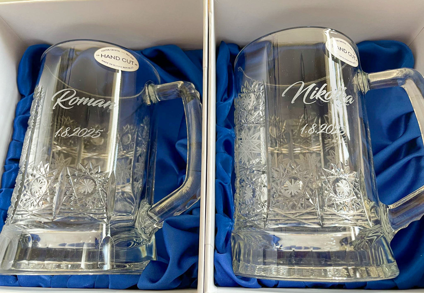 Hand-cut glass Milan 500 ml